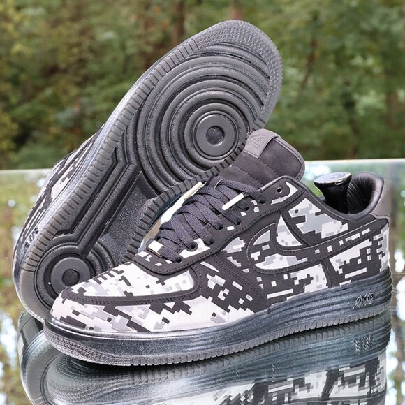 Nike Lunar Force 1 Digi Camo Black - Picture 8 of 14